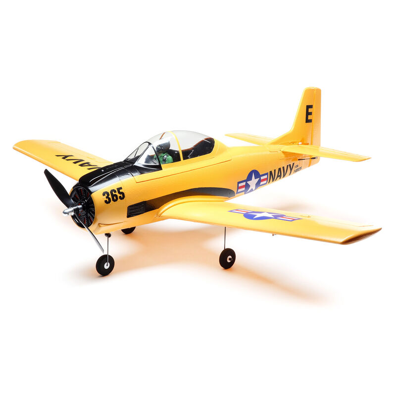 E-flite T-28 Trojan 1.1m BNF Basic with AS3X Safe